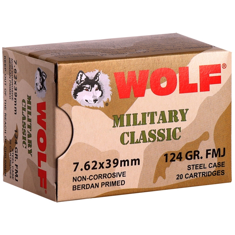Wolf Performance Ammo • 7.62x39mm • 124gr