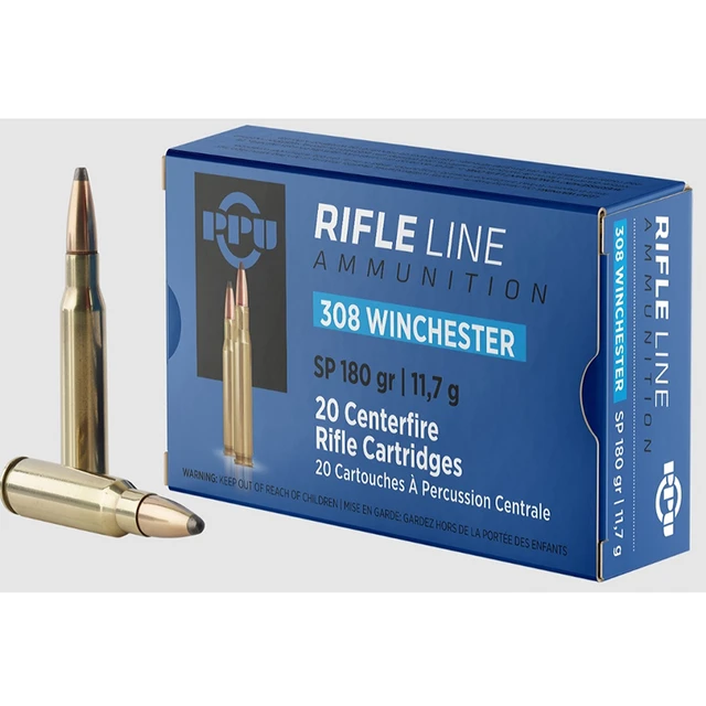 Prvi Partizan (PPU) • .308 Winchester • 180gr