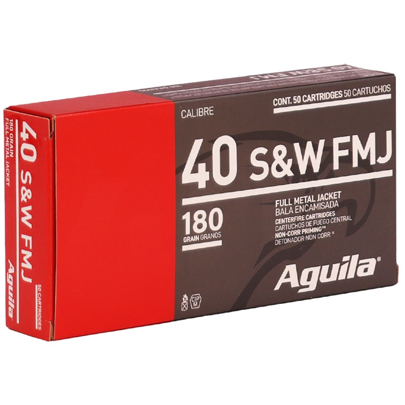 Aguila Ammunition • .40 S&W • 180gr