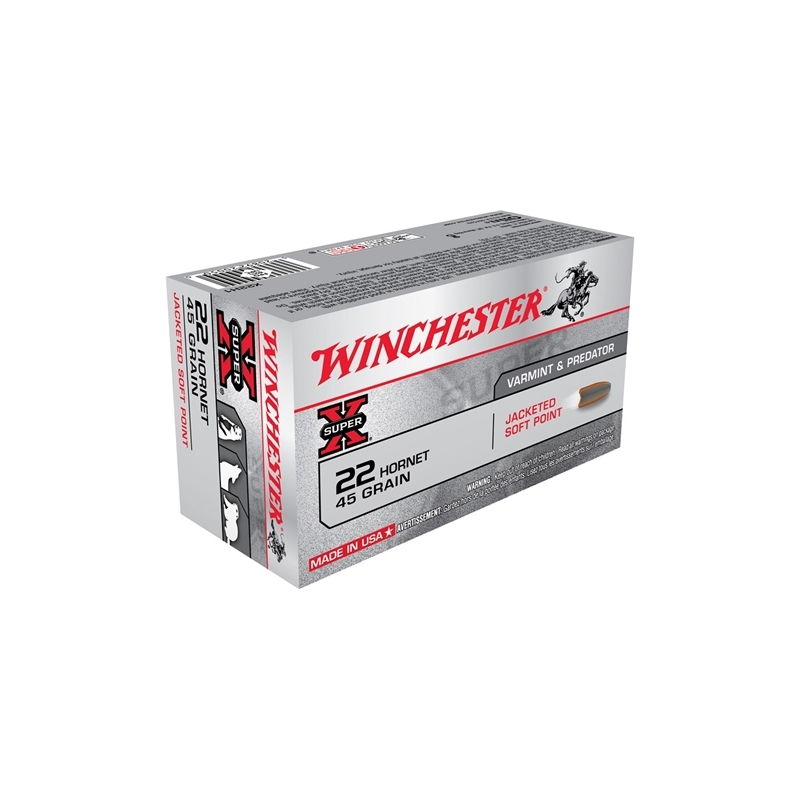 Winchester Super-X • .22 Hornet • 45gr